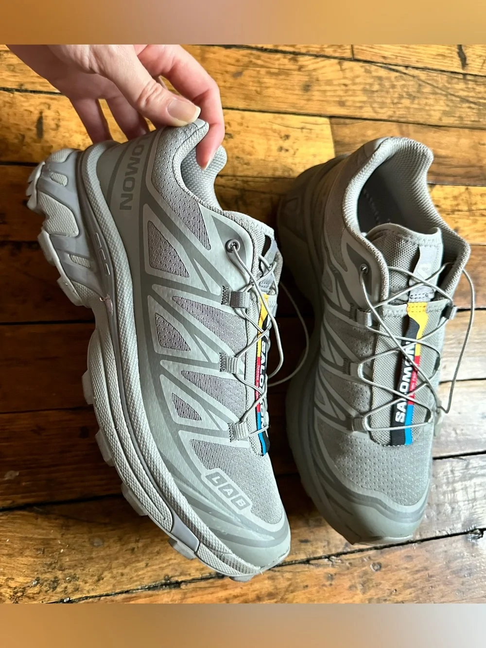 SALOMON XT-6 GHOST GREY W7/M6